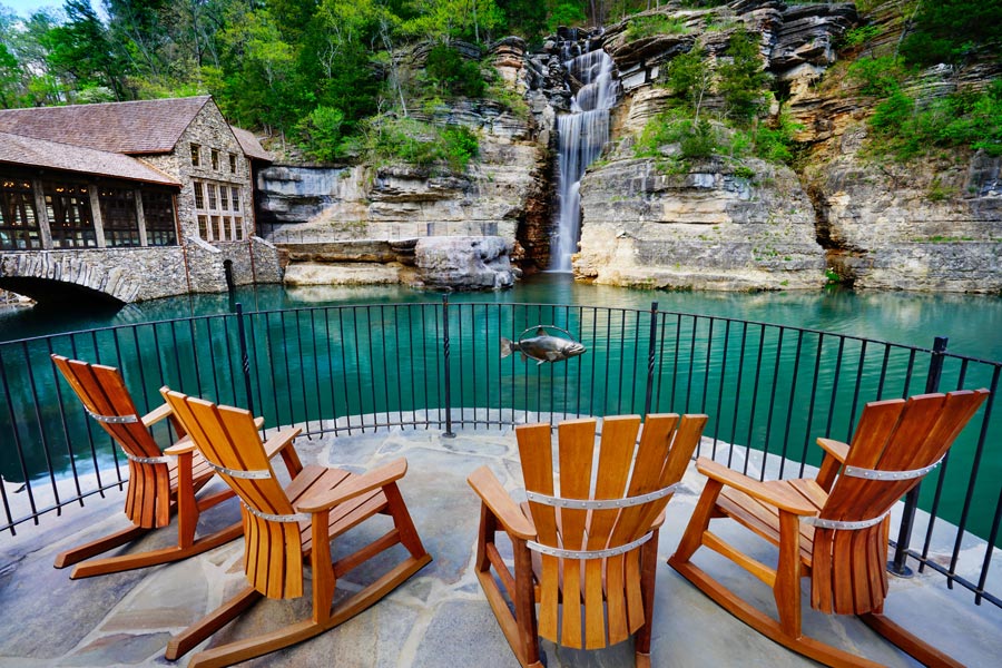 Dogwood Mill Patio by the Falls